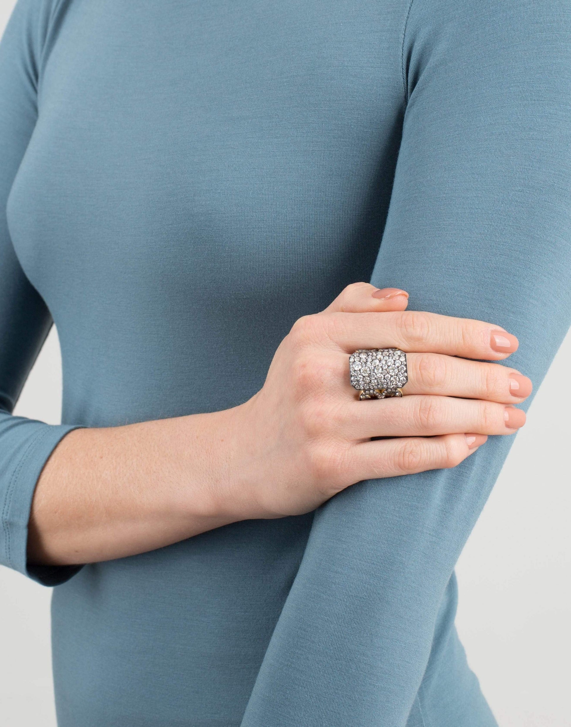 Diamond Ten Table Ring | SYLVA & CIE – Marissa Collections