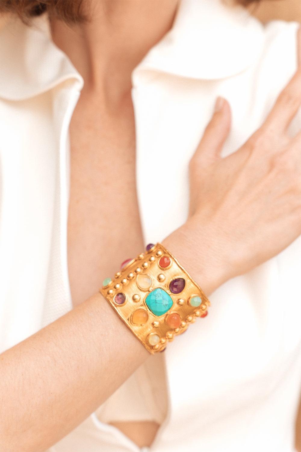 Berbere Cuff-MULTI-JEWELRYBOUTIQUEBRACELET O-SYLVIA TOLEDANO