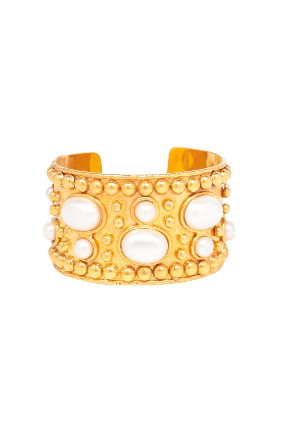 Pearl Byzance Wonder Cuff Bracelet-PEARL-JEWELRYBOUTIQUEBRACELET O-SYLVIA TOLEDANO