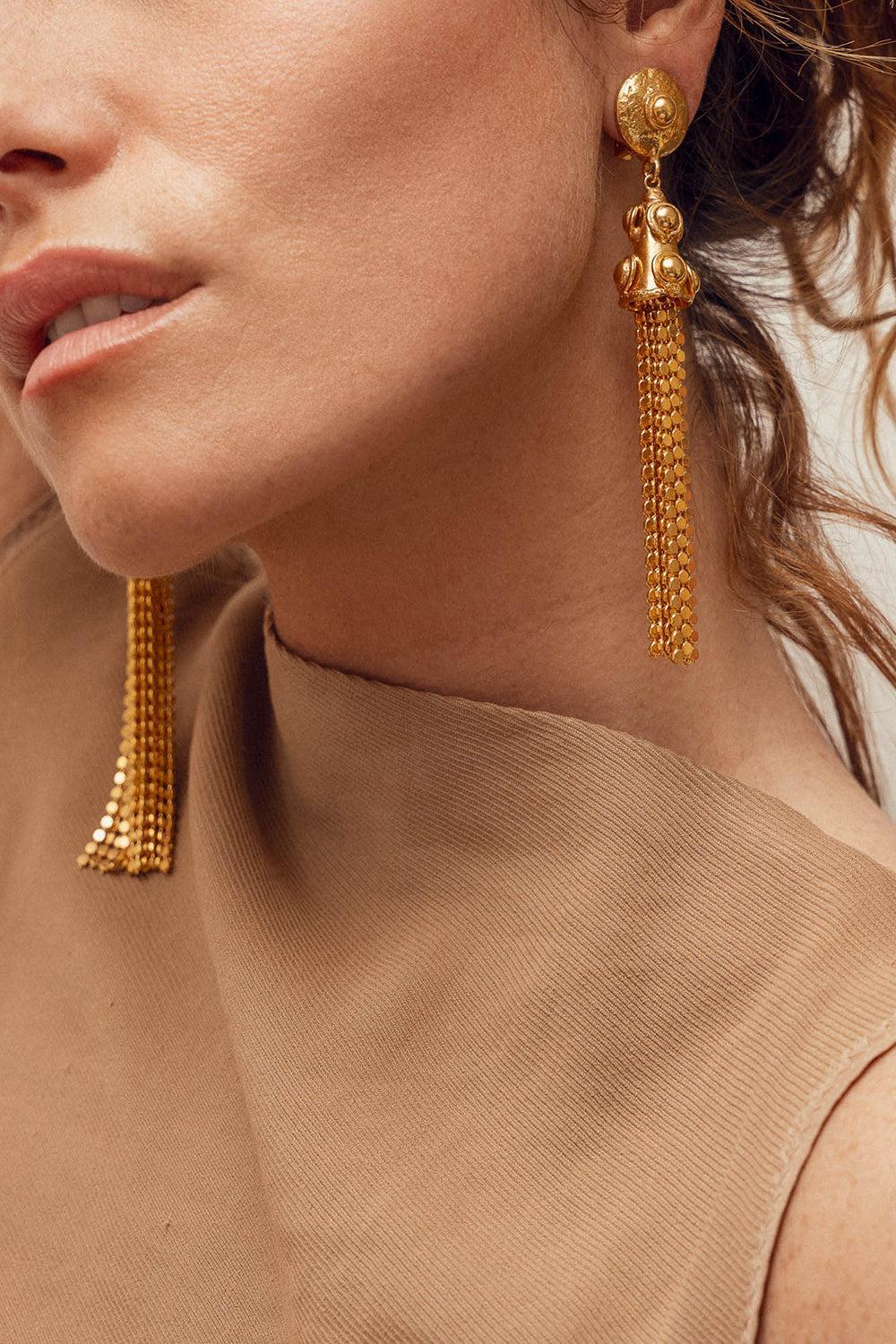 Gio Earrings-YELLOW-JEWELRYBOUTIQUEEARRING-SYLVIA TOLEDANO
