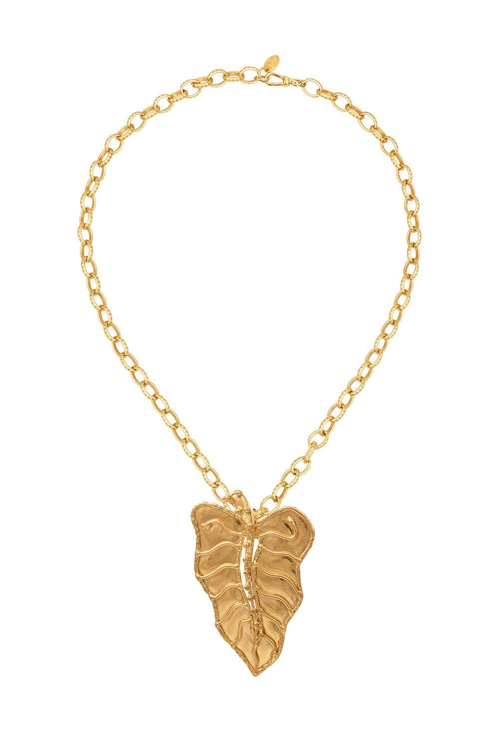 Botanica Pendant Necklace-YELLOW-JEWELRYBOUTIQUENECKLACE O-SYLVIA TOLEDANO