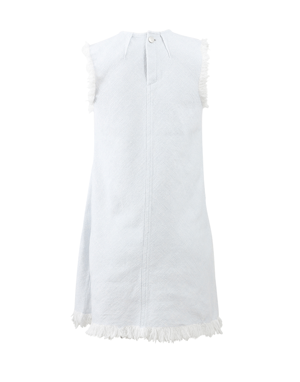 T BY ALEXANDER WANG-Frayed Burlap Dress-