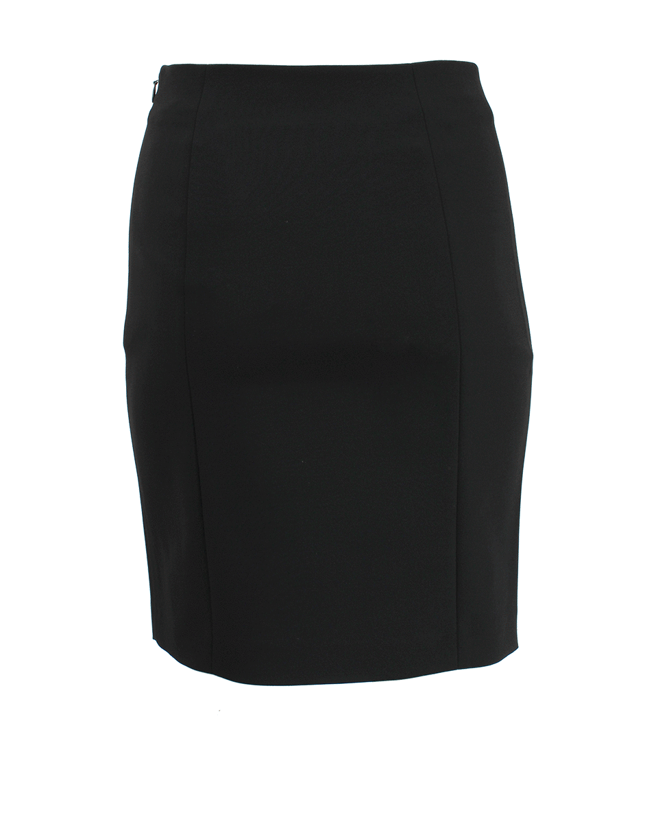 T BY ALEXANDER WANG-Front Slit Side Zip Pencil Skirt-