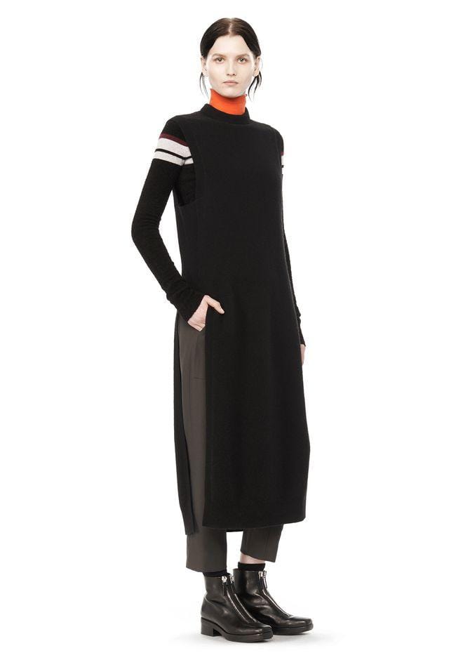 T BY ALEXANDER WANG-Mock-Neck Floor Length Dickie-