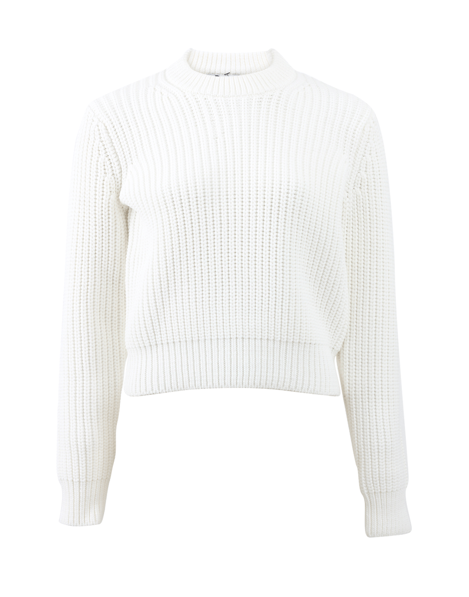 T BY ALEXANDER WANG-Heavy Knit Crop Knit-