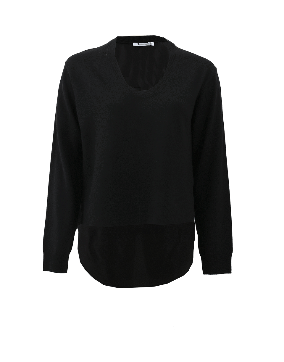 T BY ALEXANDER WANG-Merino Pullover-