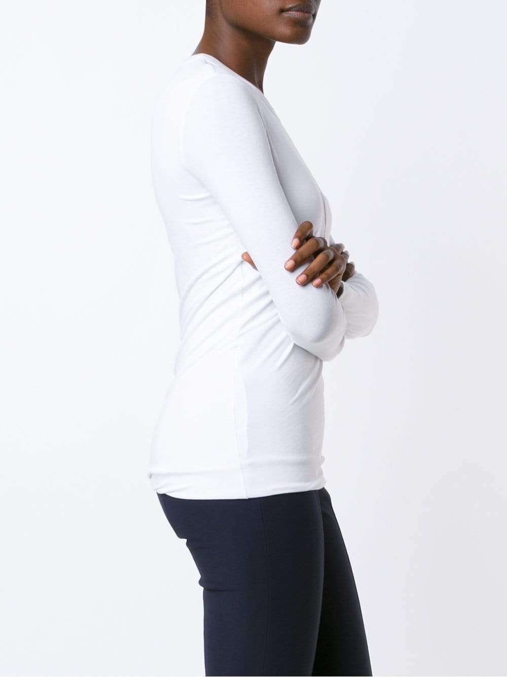 T BY ALEXANDER WANG-Side Tuck T-Shirt-