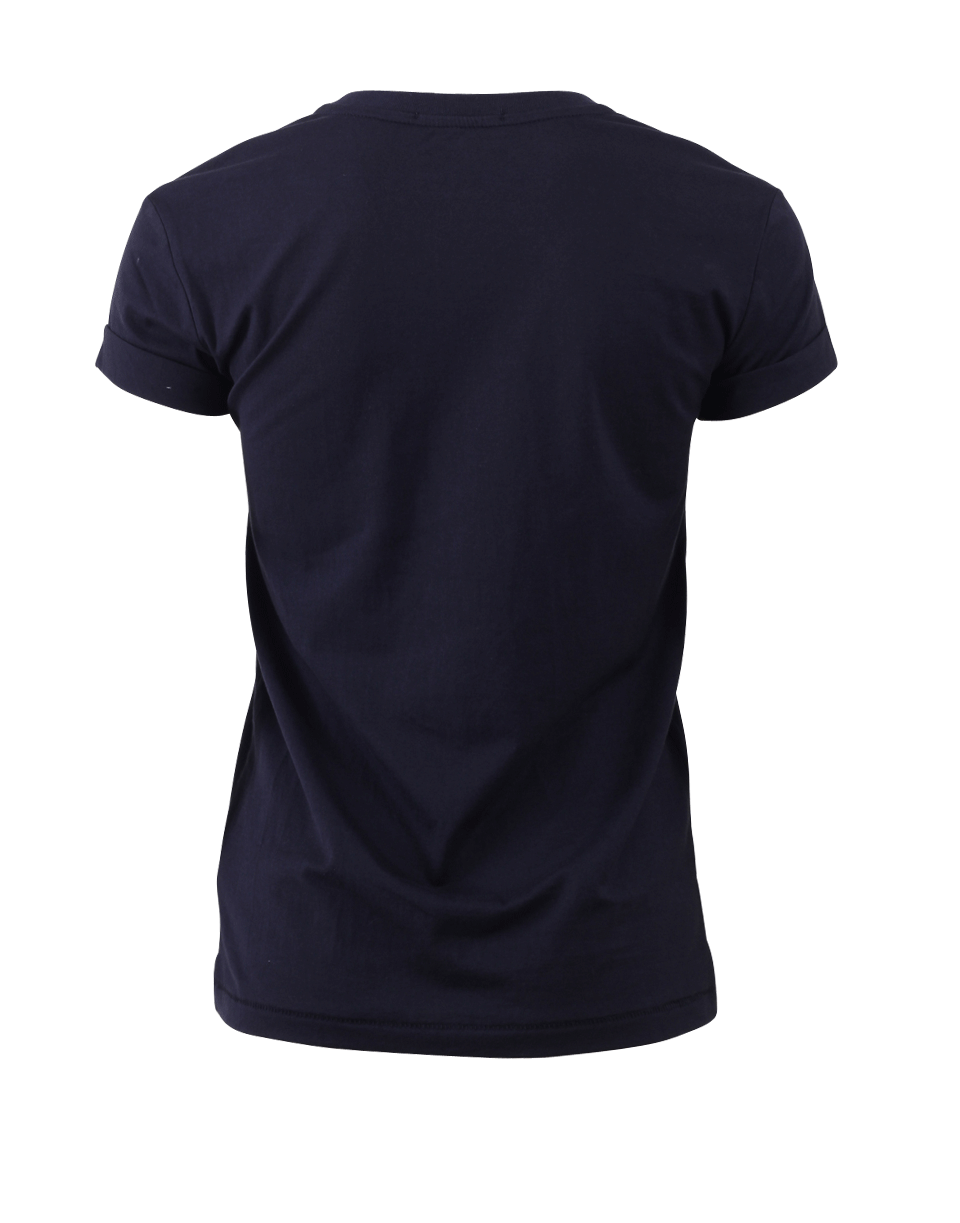T BY ALEXANDER WANG-V-Neck Cotton Tee-