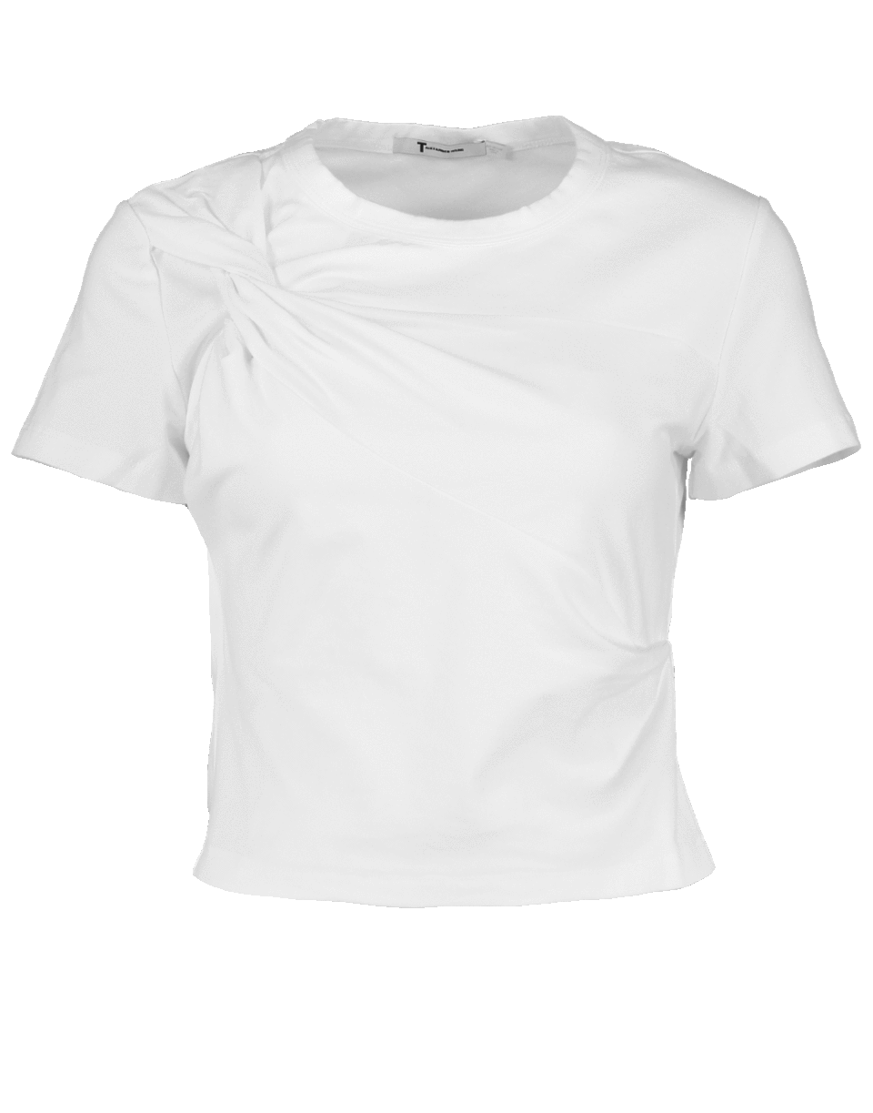 T BY ALEXANDER WANG-Compact Jersey Twist Top-