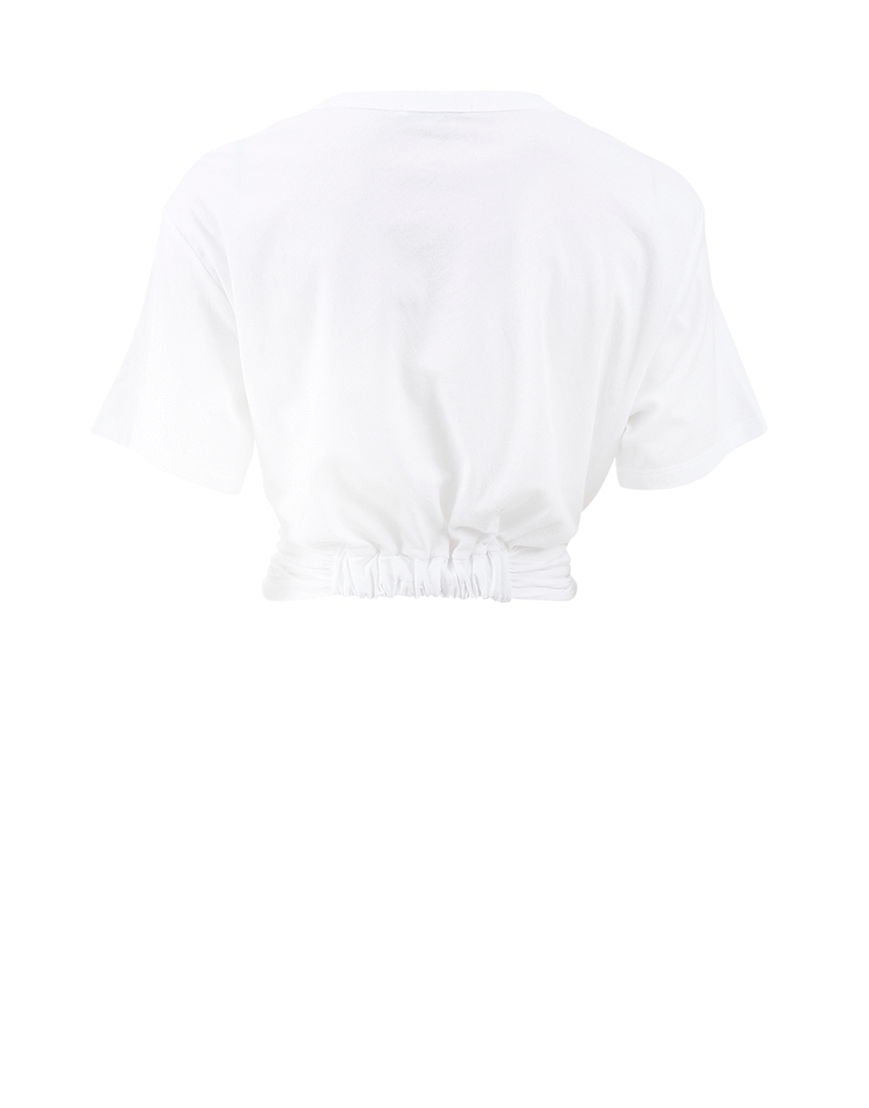 T BY ALEXANDER WANG-Jersey Twist Front Tee-