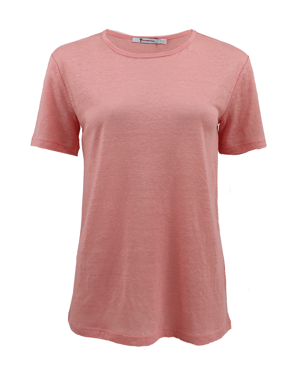 T BY ALEXANDER WANG-Short Sleeve Crewneck Tee-