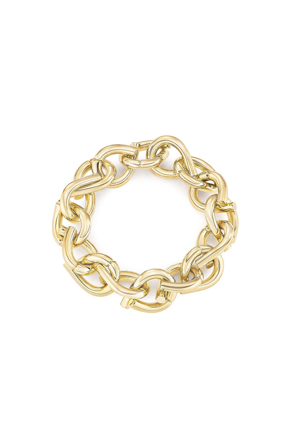 TABAYER-Oera Link Bracelet-YELLOW GOLD