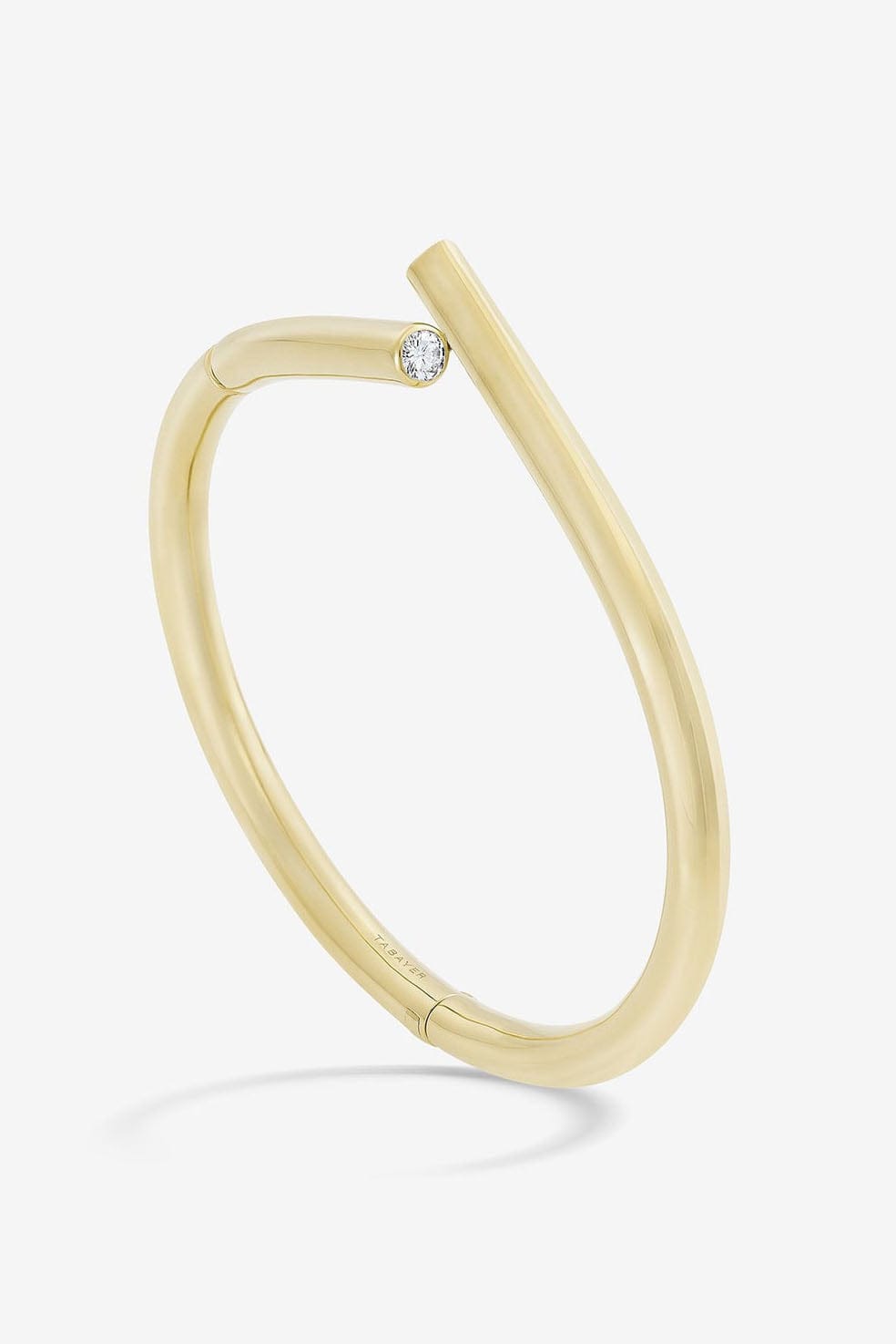 TABAYER-Yellow Gold Diamond Oera Bracelet - 17-YELLOW GOLD