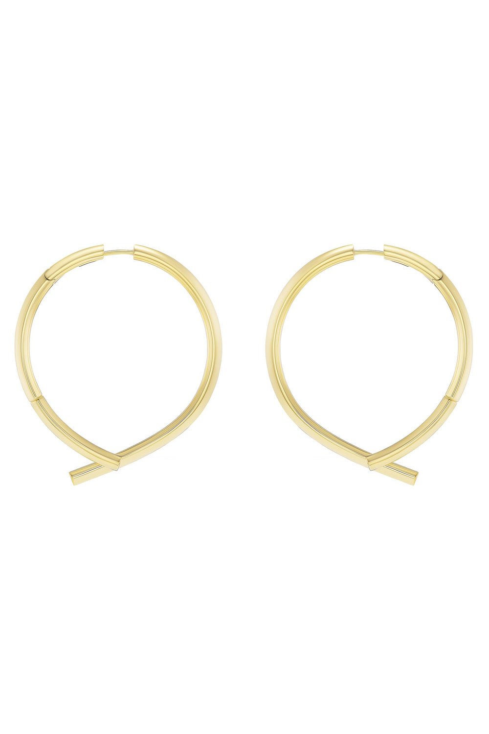 TABAYER-Oera Orb Earrings-YELLOW GOLD