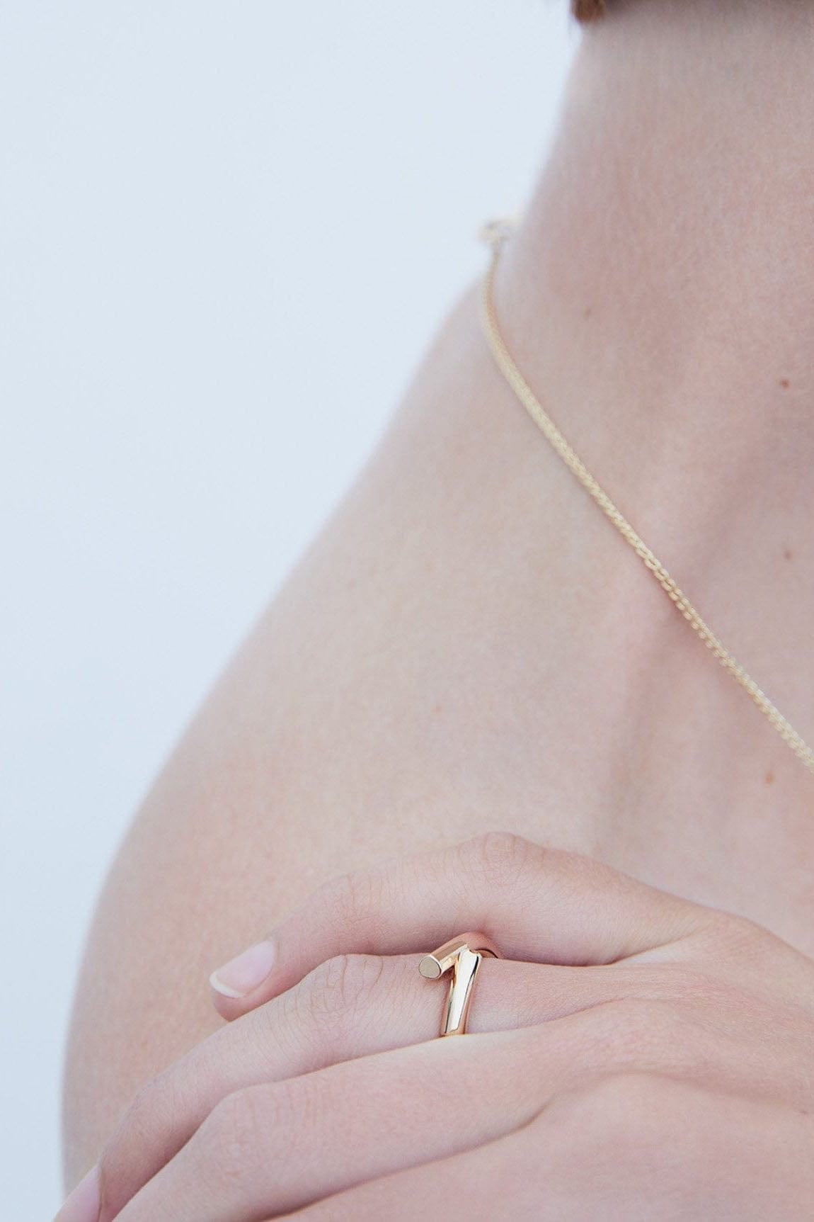 TABAYER-Yellow Gold Oera Ring-