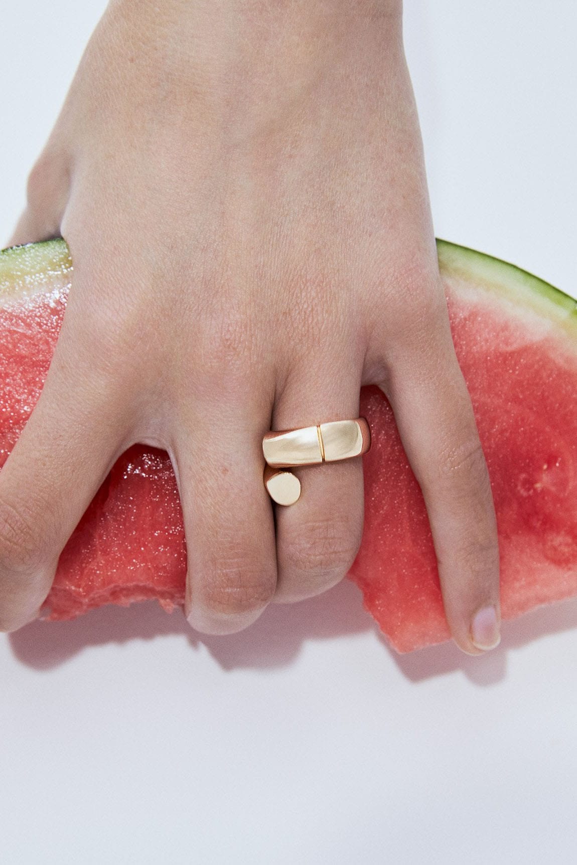 TABAYER-Yellow Gold Large Oera Ring-YELLOW GOLD