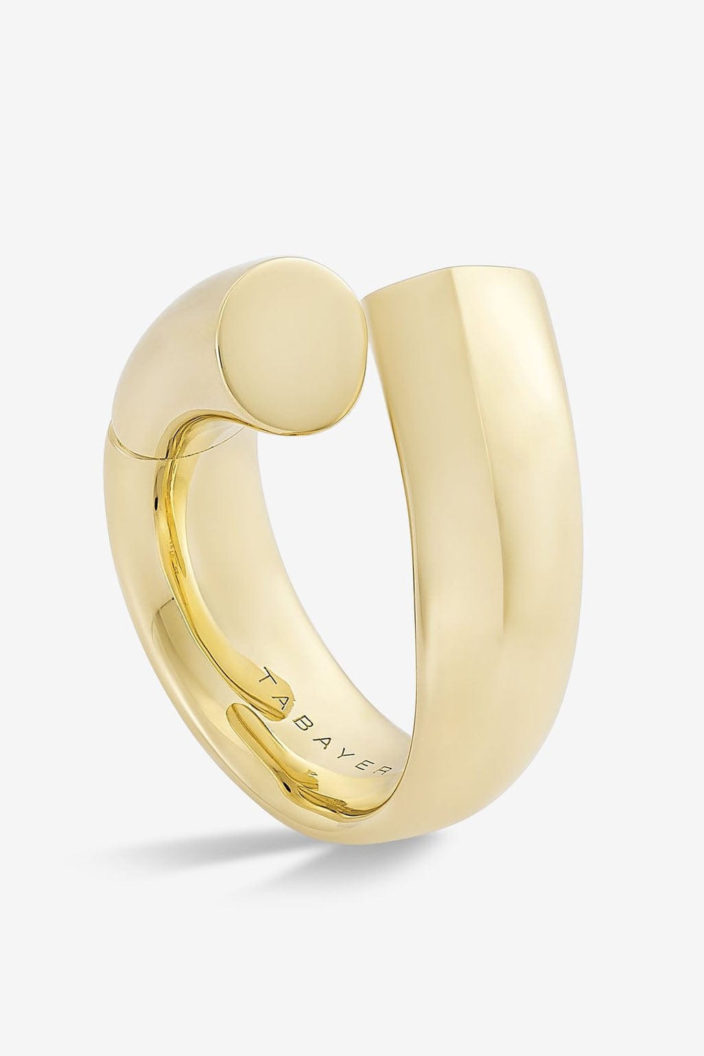 TABAYER-Yellow Gold Large Oera Ring-YELLOW GOLD