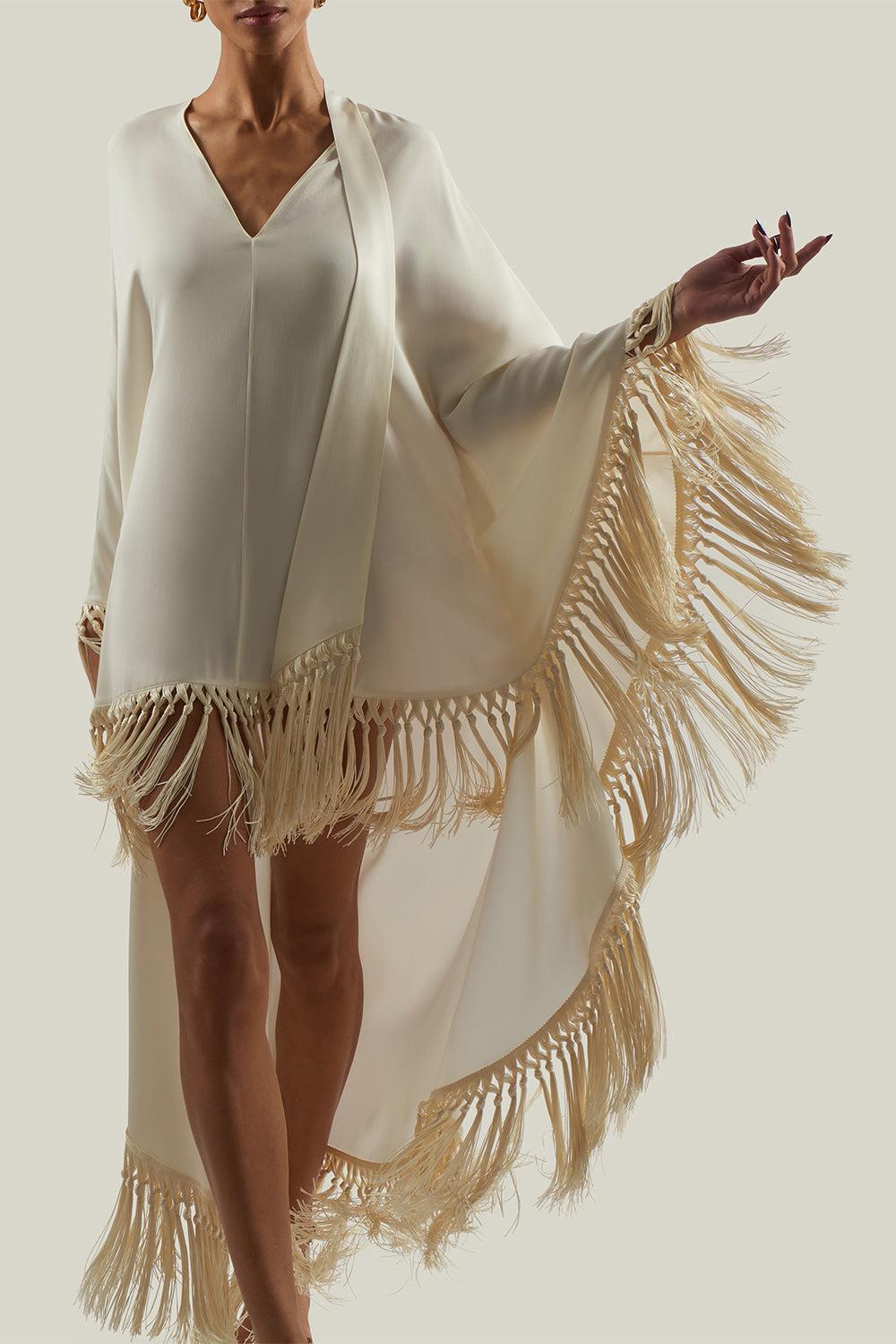 Cecil Kaftan-BROWN-O/S-CLOTHINGDRESSCASUAL-TALLER MARMO