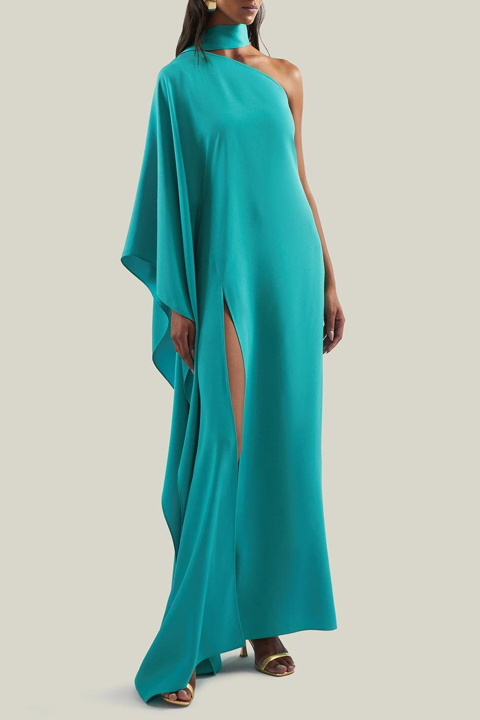 Taller Marmo | Paloma Dress in Turquoise | Female