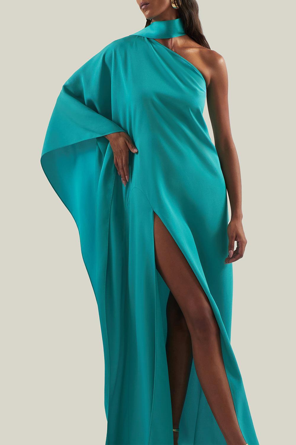 Paloma Dress-GREEN-38-CLOTHINGDRESSCASUAL-TALLER MARMO