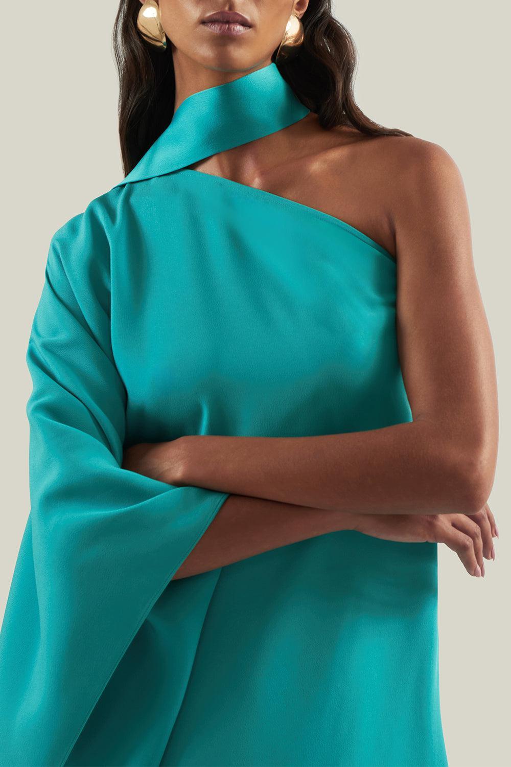 Paloma Dress-GREEN-38-CLOTHINGDRESSCASUAL-TALLER MARMO