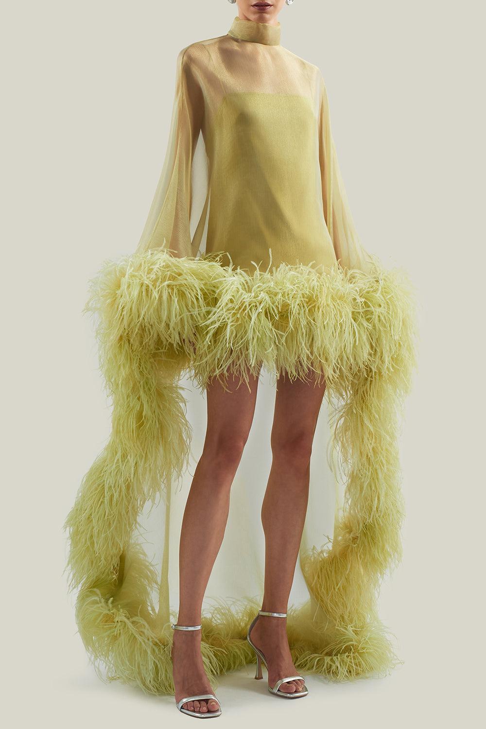 Daisy Kaftan-GOLD-40-CLOTHINGDRESSCOCKTAIL-TALLER MARMO