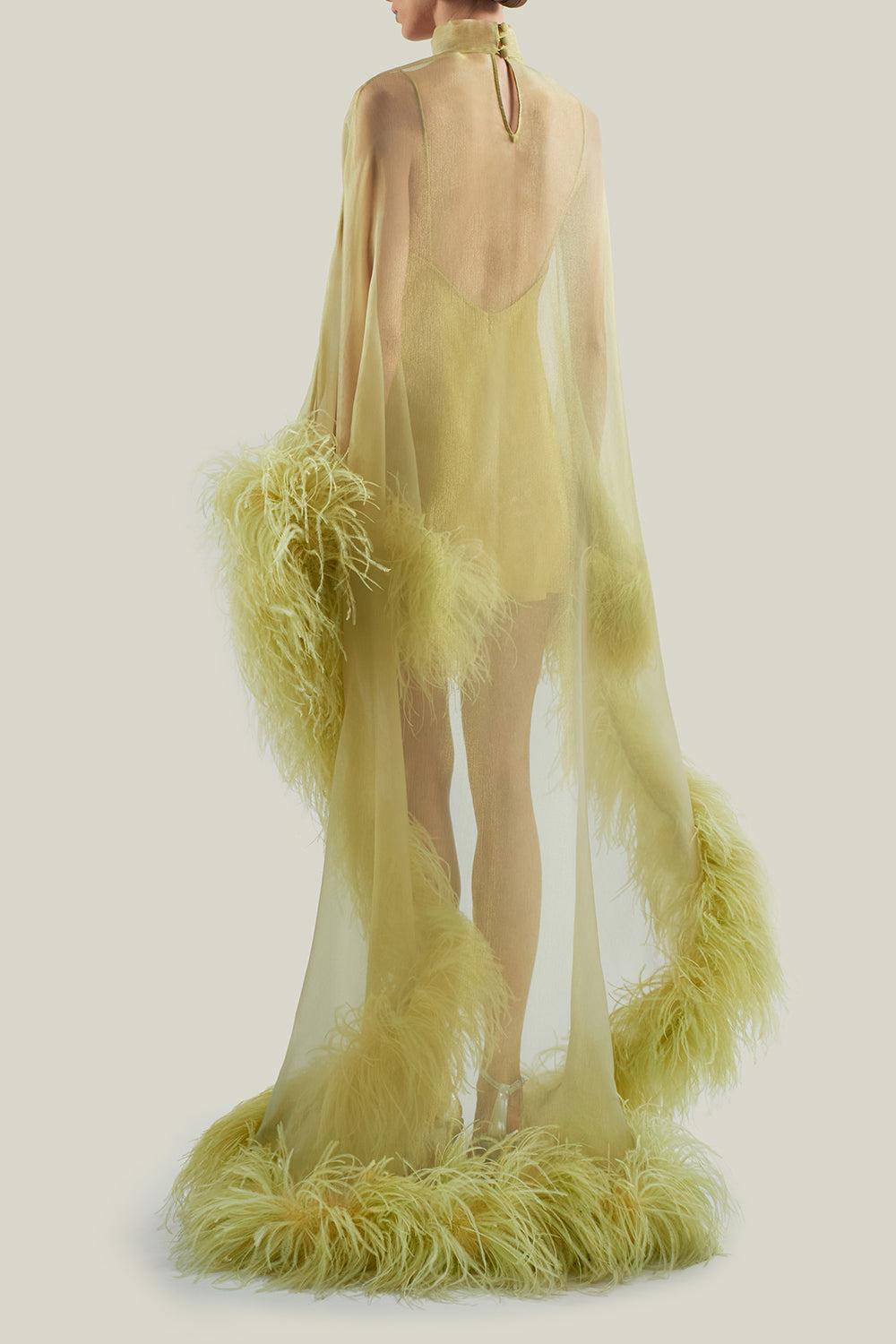 Daisy Kaftan-GOLD-40-CLOTHINGDRESSCOCKTAIL-TALLER MARMO