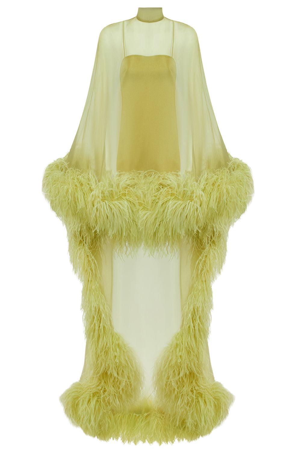 Daisy Kaftan-GOLD-40-CLOTHINGDRESSCOCKTAIL-TALLER MARMO