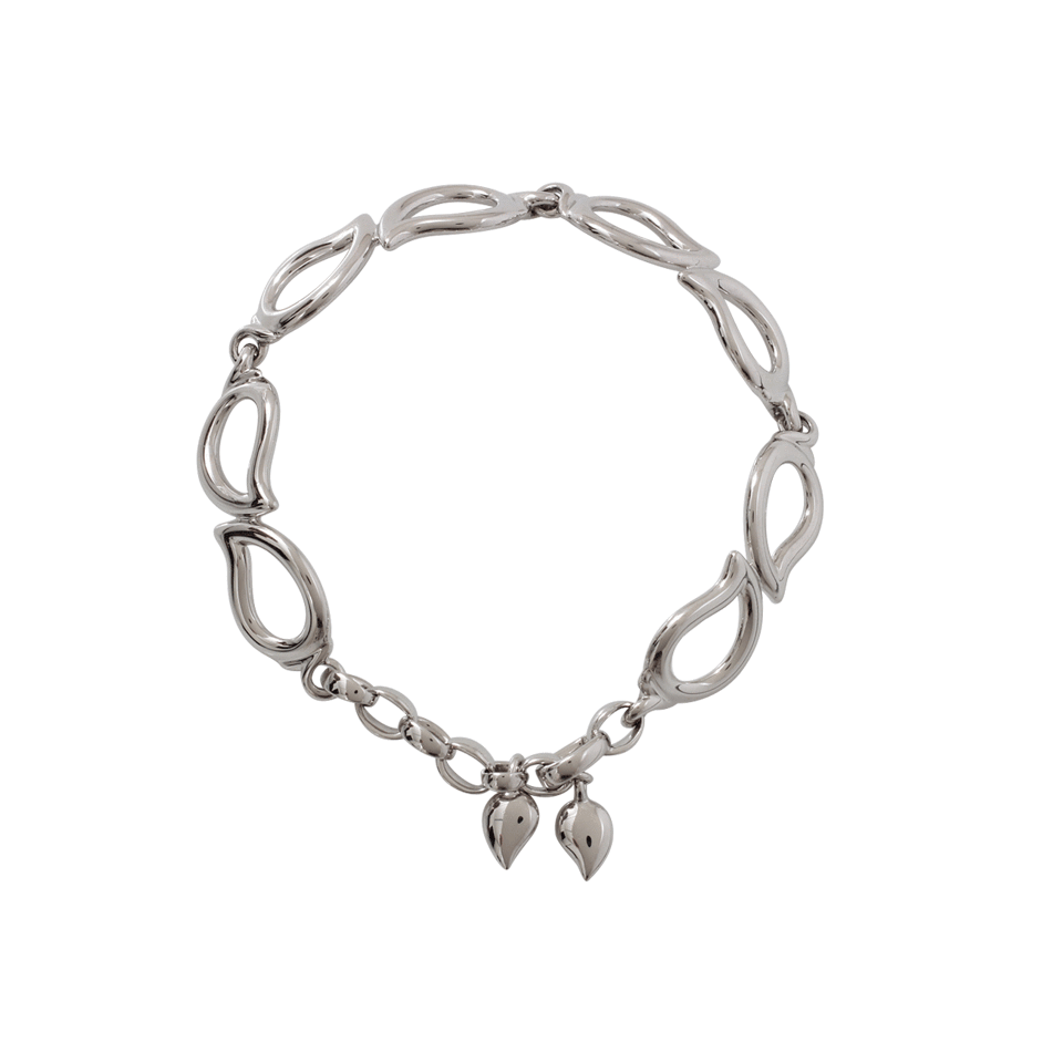 TAMARA COMOLLI-Large Signature Bracelet-WHITE GOLD