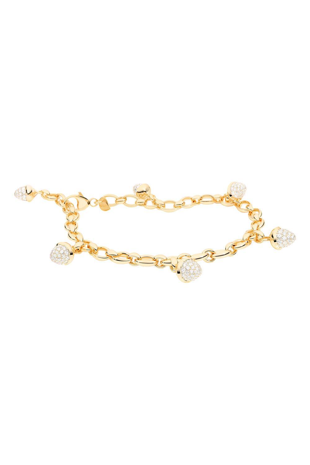 Diamond Mikado Charm Bracelet-YELLOW GOLD-JEWELRYFINE JEWELBRACELET O-TAMARA COMOLLI