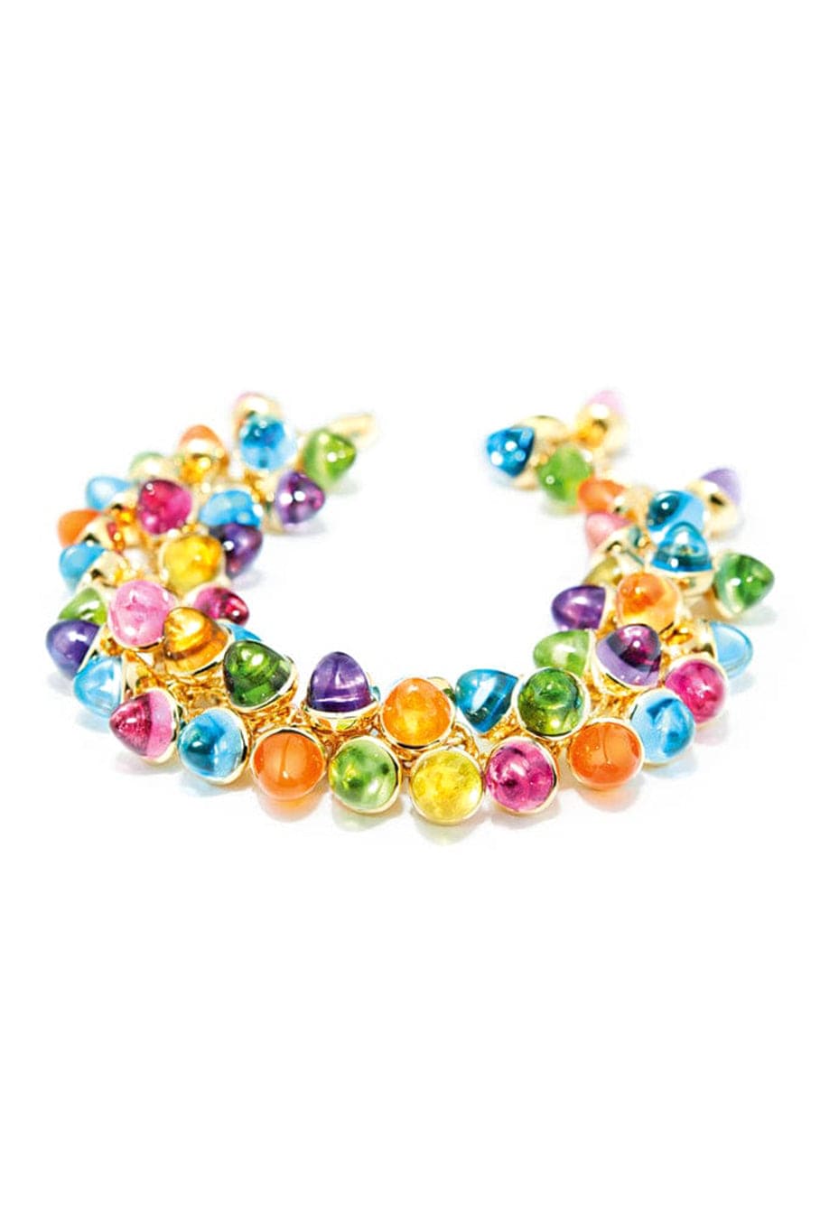 TAMARA COMOLLI-MIKADO Flamenco Bracelet Candy-YELLOW GOLD