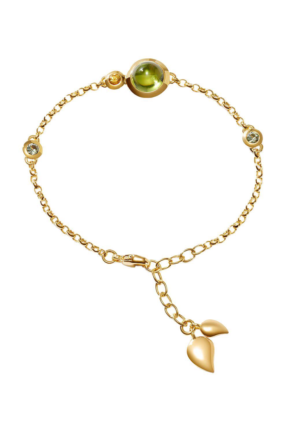 Mini Bouton Rainforest Chain Bracelet-YELLOW GOLD-JEWELRYFINE JEWELBRACELET O-TAMARA COMOLLI