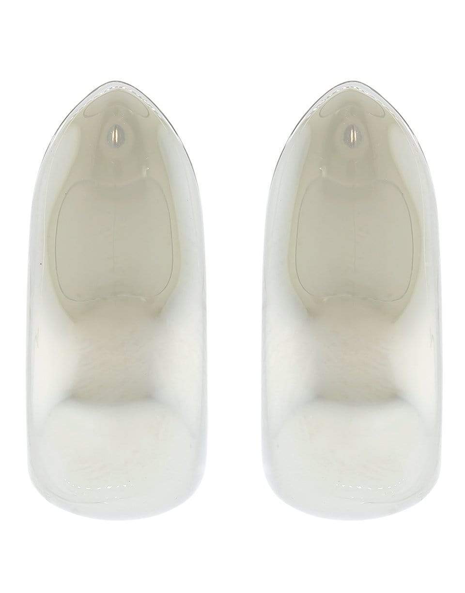 TAMARA COMOLLI-White Gold Medium Hoop Earrings-WHITE GOLD