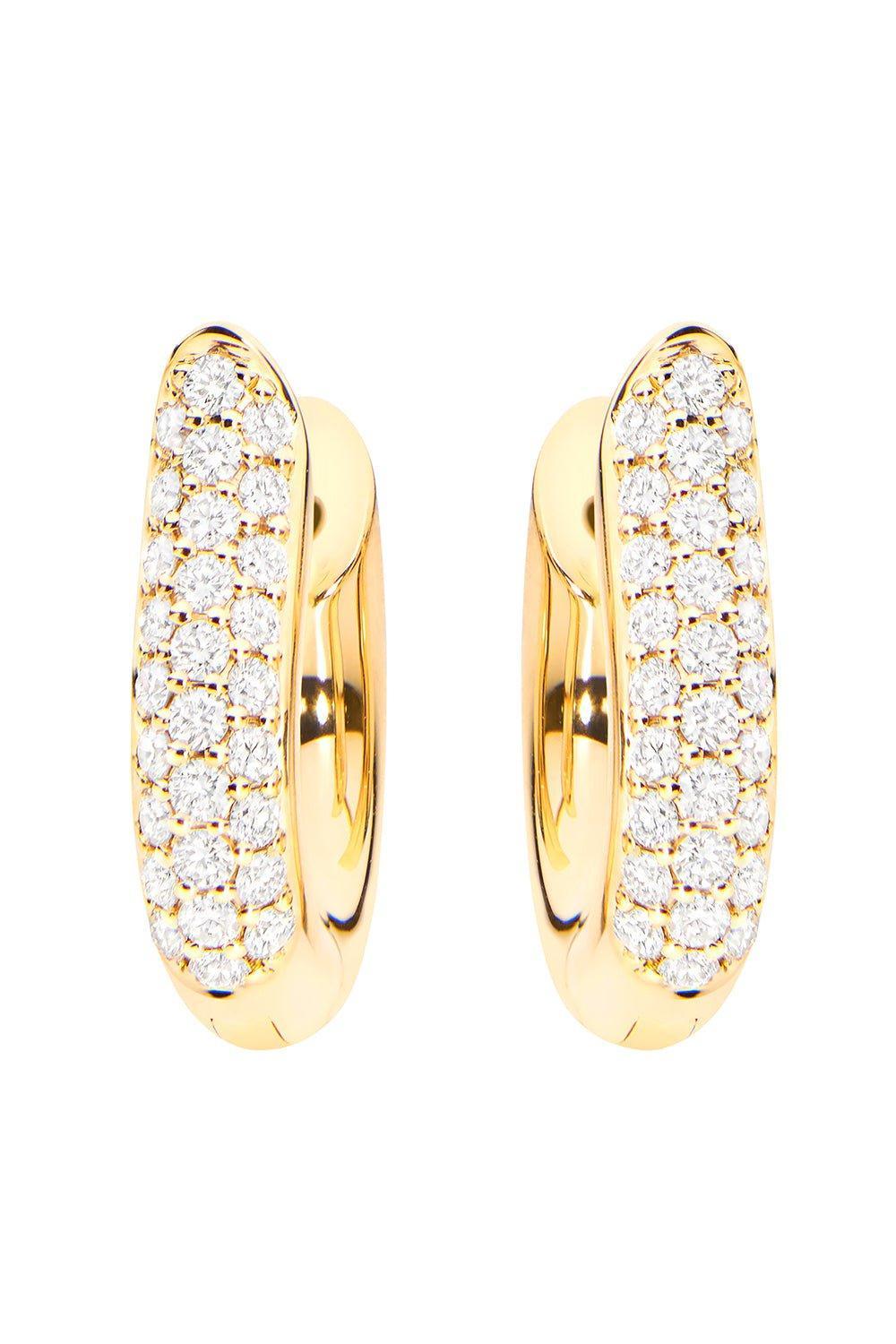 TAMARA COMOLLI-Large Diamond Hoop Earrings-YELLOW GOLD