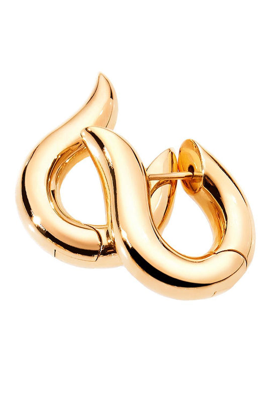 Signature Small Hoop Earrings-YELLOW GOLD-JEWELRYFINE JEWELEARRING-TAMARA COMOLLI