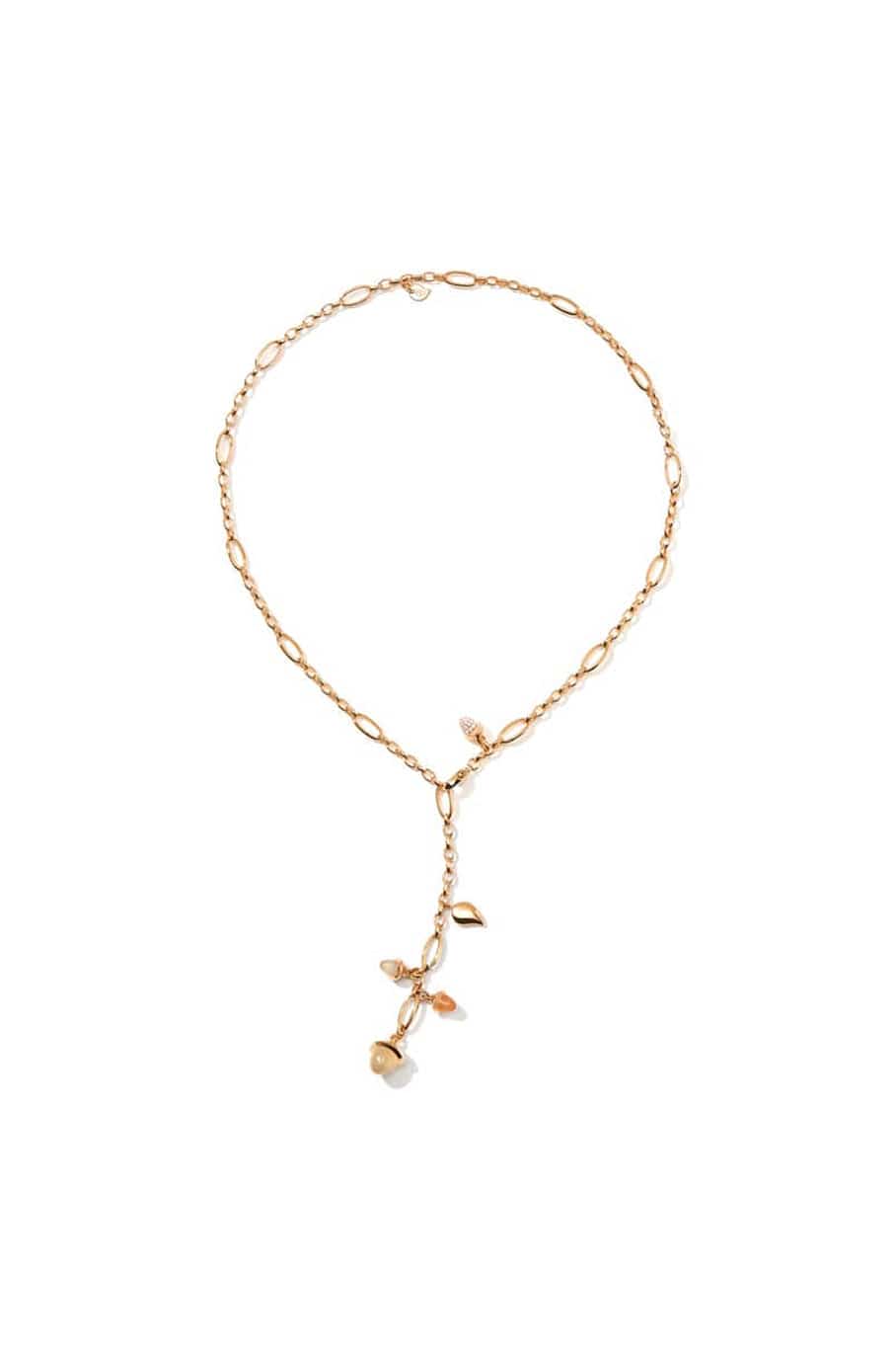 TAMARA COMOLLI-Camel Mikado Collier Necklace-ROSE GOLD
