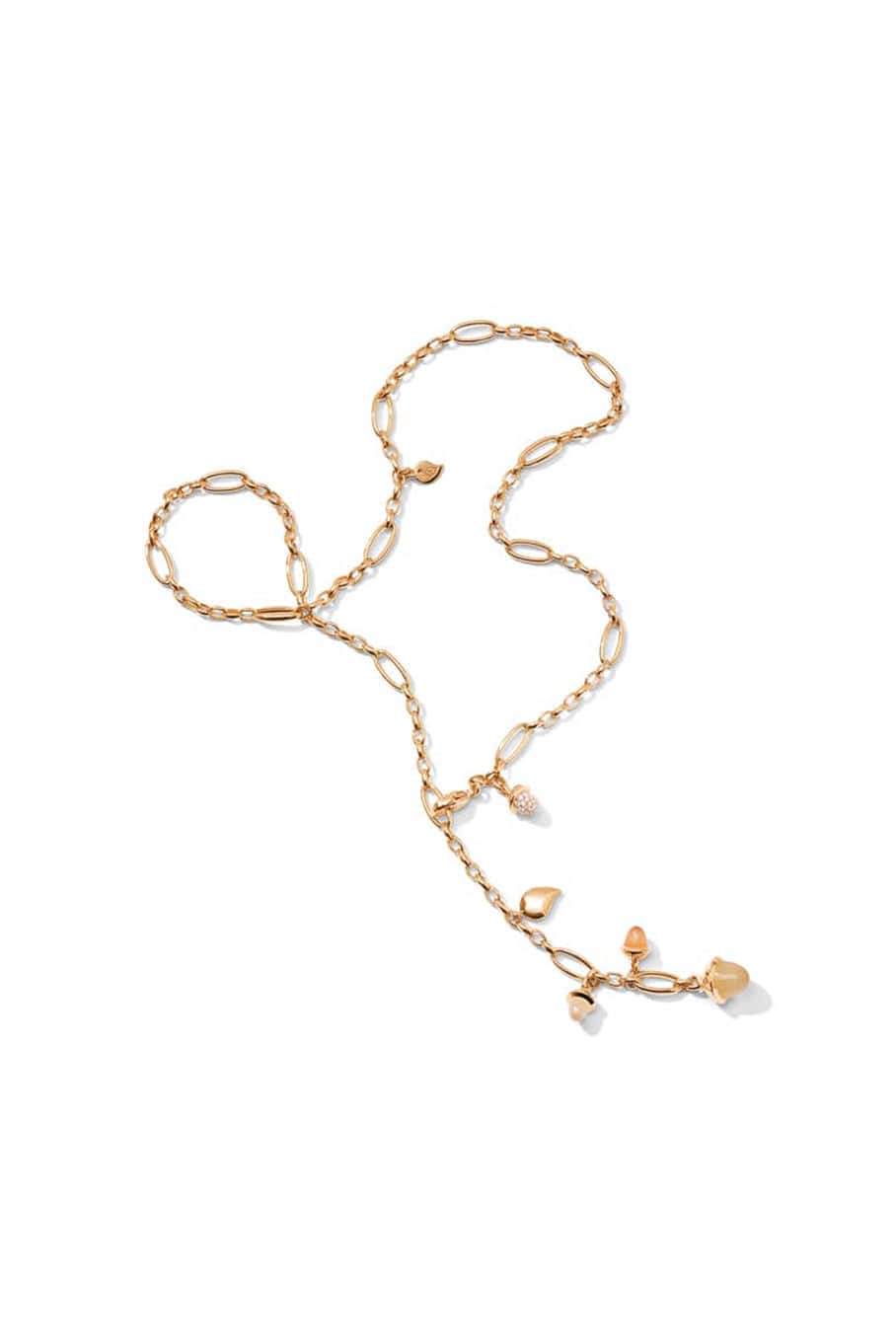 TAMARA COMOLLI-Camel Mikado Collier Necklace-ROSE GOLD