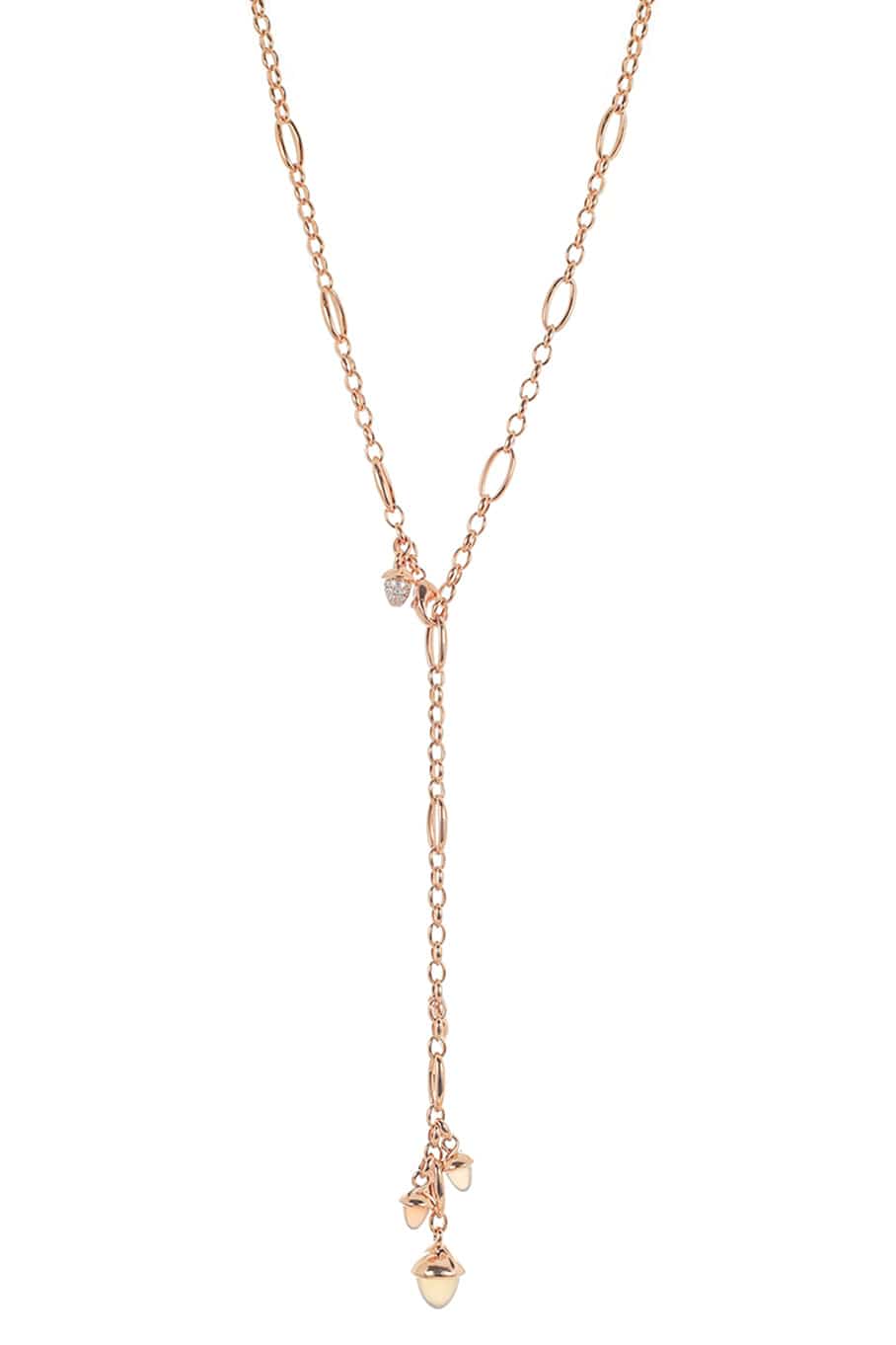 TAMARA COMOLLI-Camel Mikado Collier Necklace-ROSE GOLD
