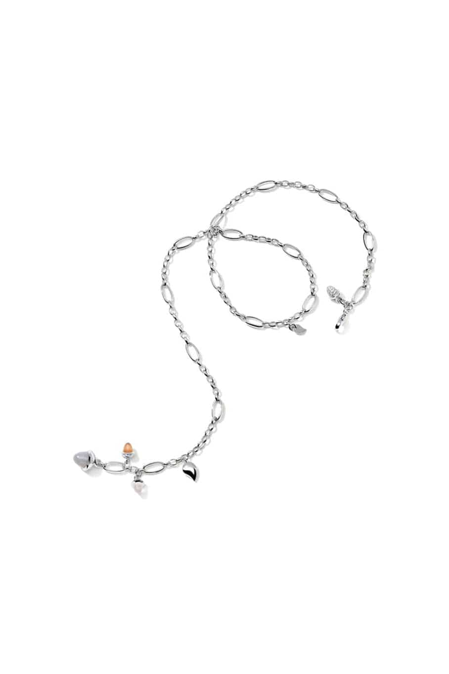 TAMARA COMOLLI-Cashmere Mikado Collier Necklace-WHITE GOLD