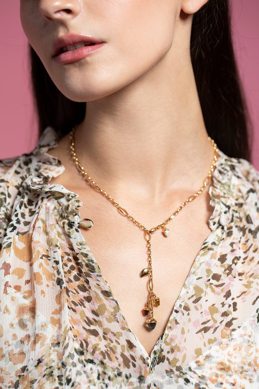 TAMARA COMOLLI-Candy Mikado Collier Necklace-YELLOW GOLD