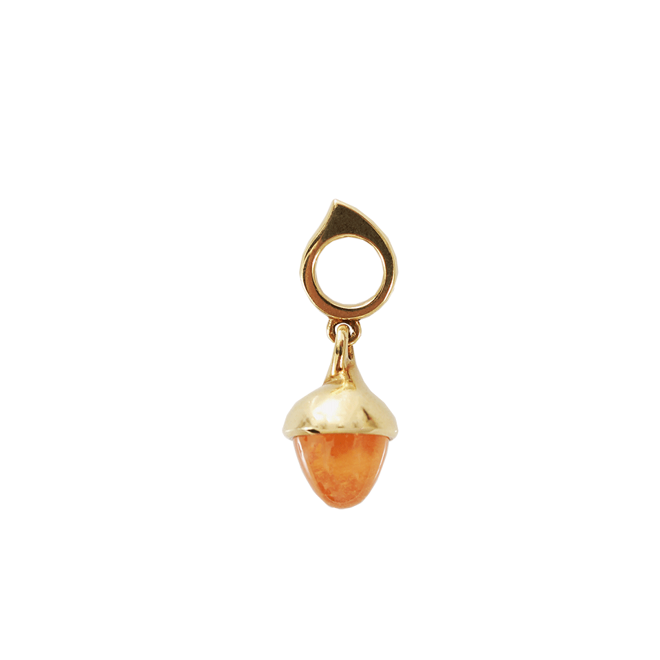 TAMARA COMOLLI-Mandarin Garnet Mikado Flamenco Pendant-YLLW GLD