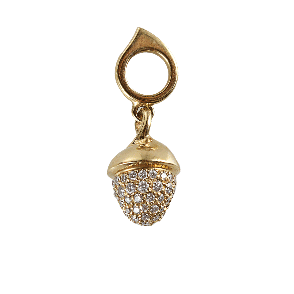 TAMARA COMOLLI-Pave Flamenco Pendant-YLLW GLD