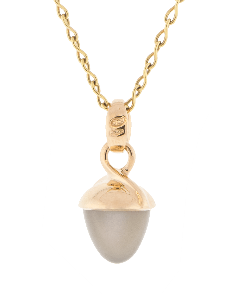 TAMARA COMOLLI-Grey Moonstone Mikado Bouquet Pendant-ROSE GOLD