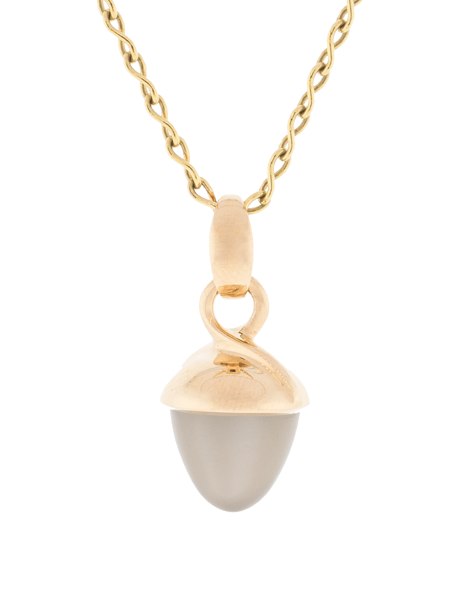 TAMARA COMOLLI-Grey Moonstone Mikado Bouquet Pendant-ROSE GOLD