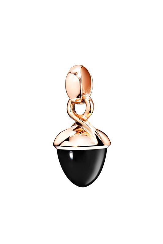 TAMARA COMOLLI-Onyx Mikado Bouquet Pendant-ROSE GOLD