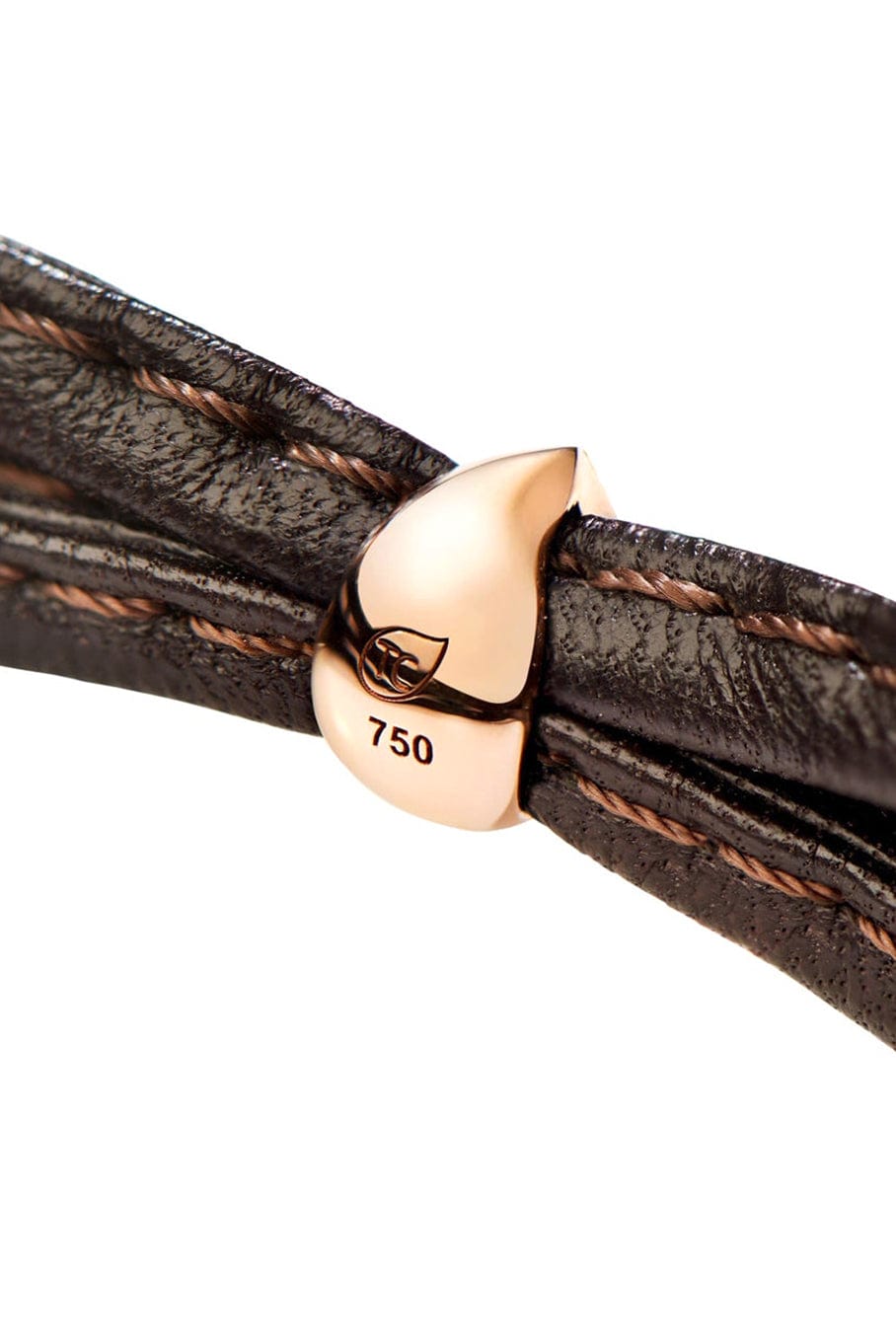 TAMARA COMOLLI-Signature Pave Diamond Drop Clasp-ROSE GOLD