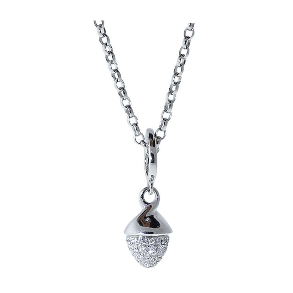 TAMARA COMOLLI-Pave Diamond Mikado Flamenco Pendant-WHITE GOLD