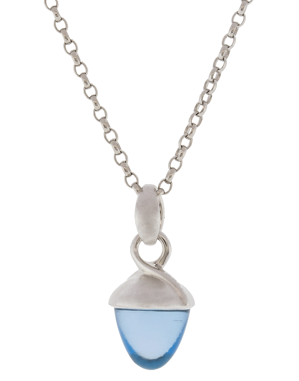 TAMARA COMOLLI-Swiss Topaz Mikado Pendant-WHITE GOLD