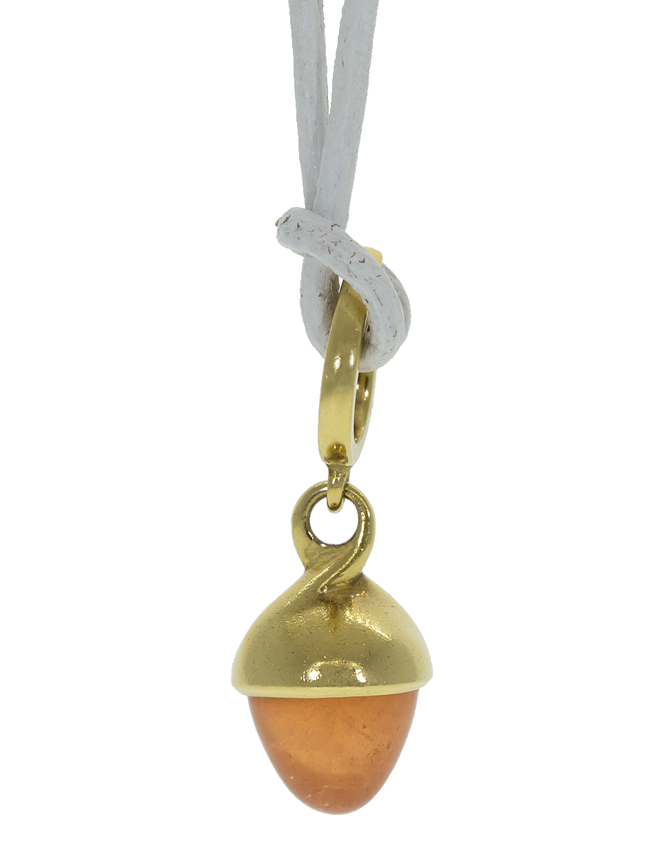 TAMARA COMOLLI-Carnelian Fairy Mikado Pendant-YELLOW GOLD