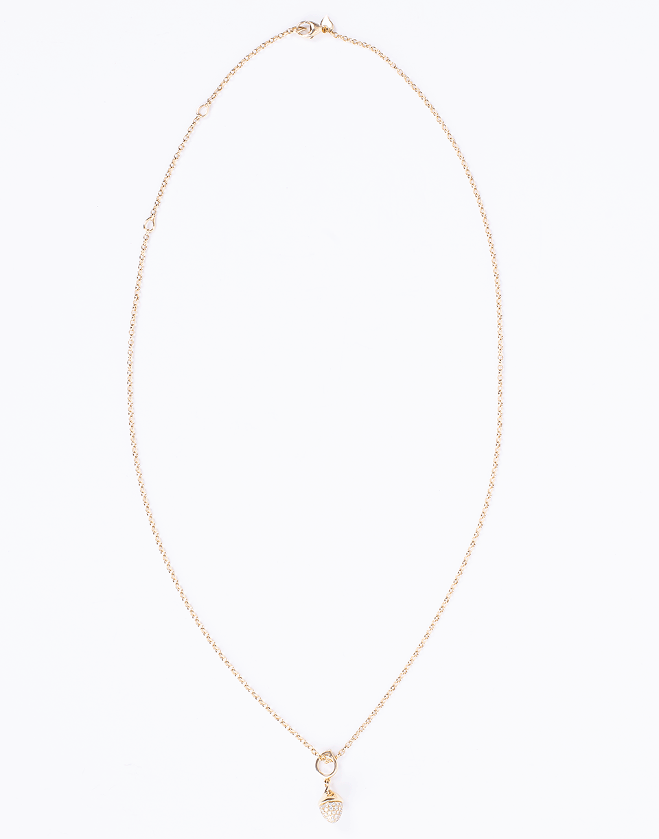TAMARA COMOLLI-Mikado Flamenco Diamond Pave Pendant-YELLOW GOLD